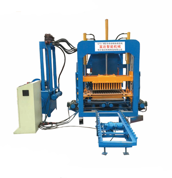 QT4-18 Automatic Press Block Machine,Cement Powder Solid Brick Machine