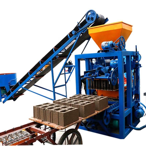 small scale manual Cement Brick Machine Semi Automatic Paver Interlocking Block Moulding Machine