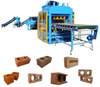 QT4-10 fully automatic hydraulic clay block making machine interlocking earth brick maker supplier