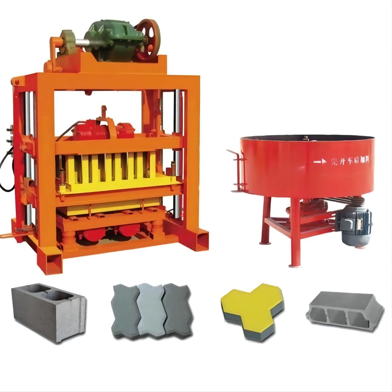 semi automatic brick making machine