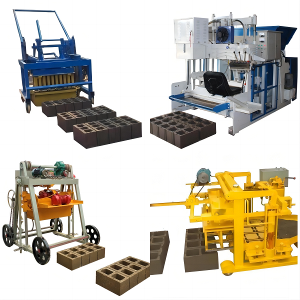 moving egg laying block making machine types