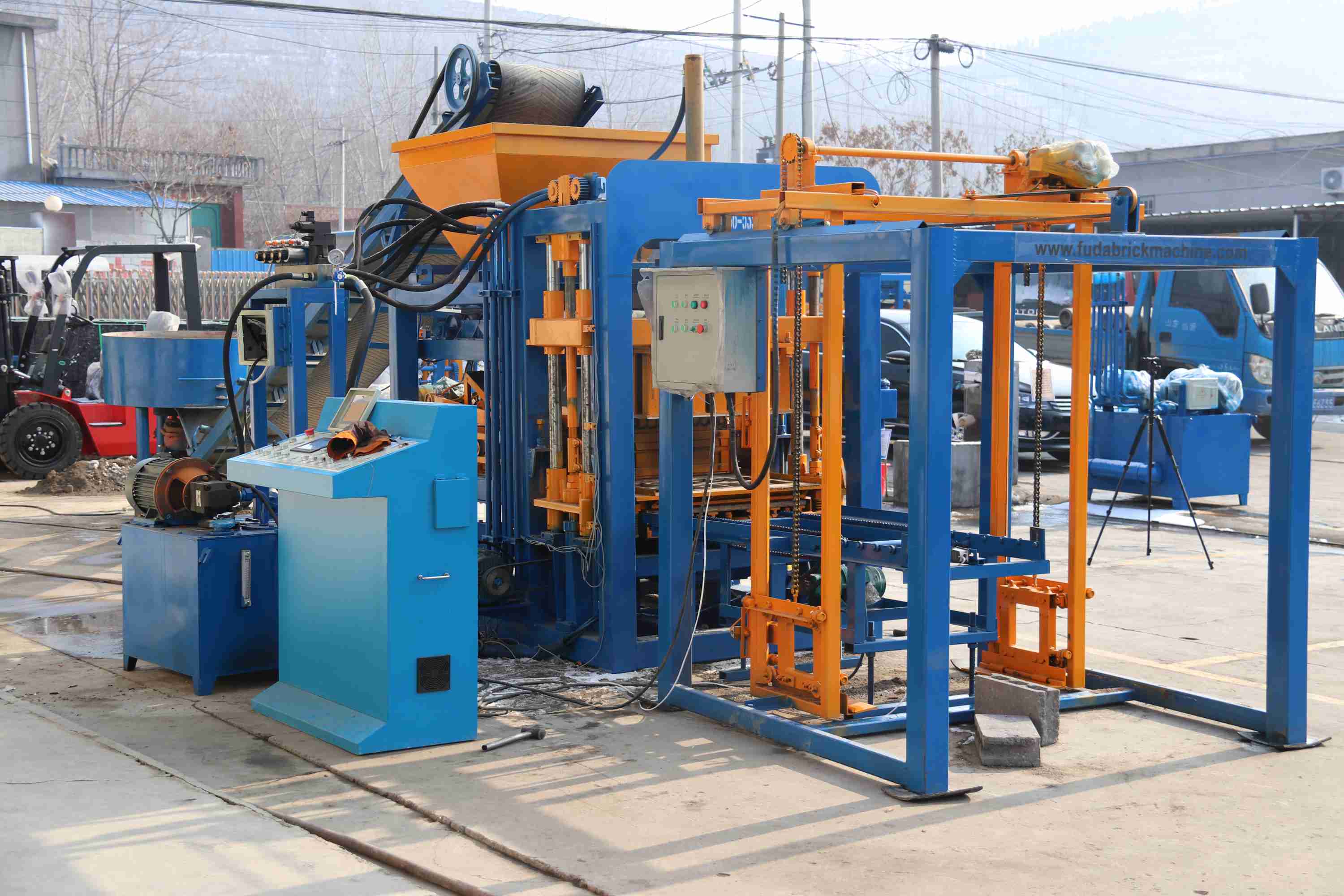 fully automatic brick making machinery