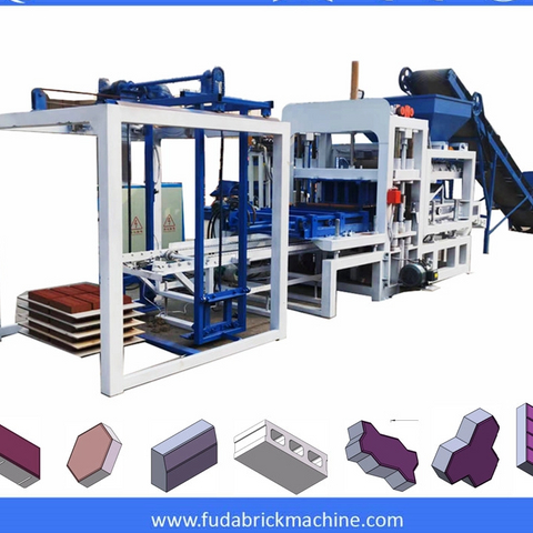 QT4-18 CHB fully automatic concrete block making machine price list paver brick molding machine for sale