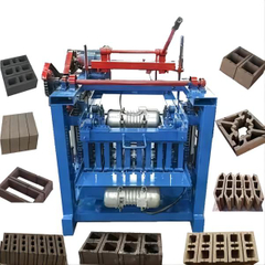 QT40-2 multi functional manual concrete block making machine small brick molding machinery