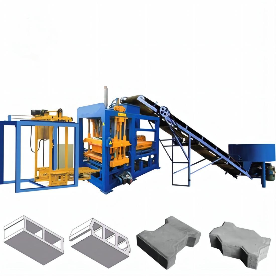 Hydraulic automatic brick making machine