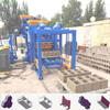 QT4-18 automatic concrete block molding machine paver interlock brick making machine for sale