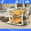 QT40-3A Mobvable hydraulic concrete hollow block egg laying machine