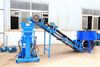 QT2-25 small clay block forming machine hydraulic compressed earth soil brick making machine 