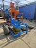 QM4-45 Mobile Moving Diesel Concrete Hollow Block Making Egg Laying Machine