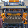 QT10-15 Fully Automatic Concrete Block Machinery Cement Interlocking Brick Making Machine