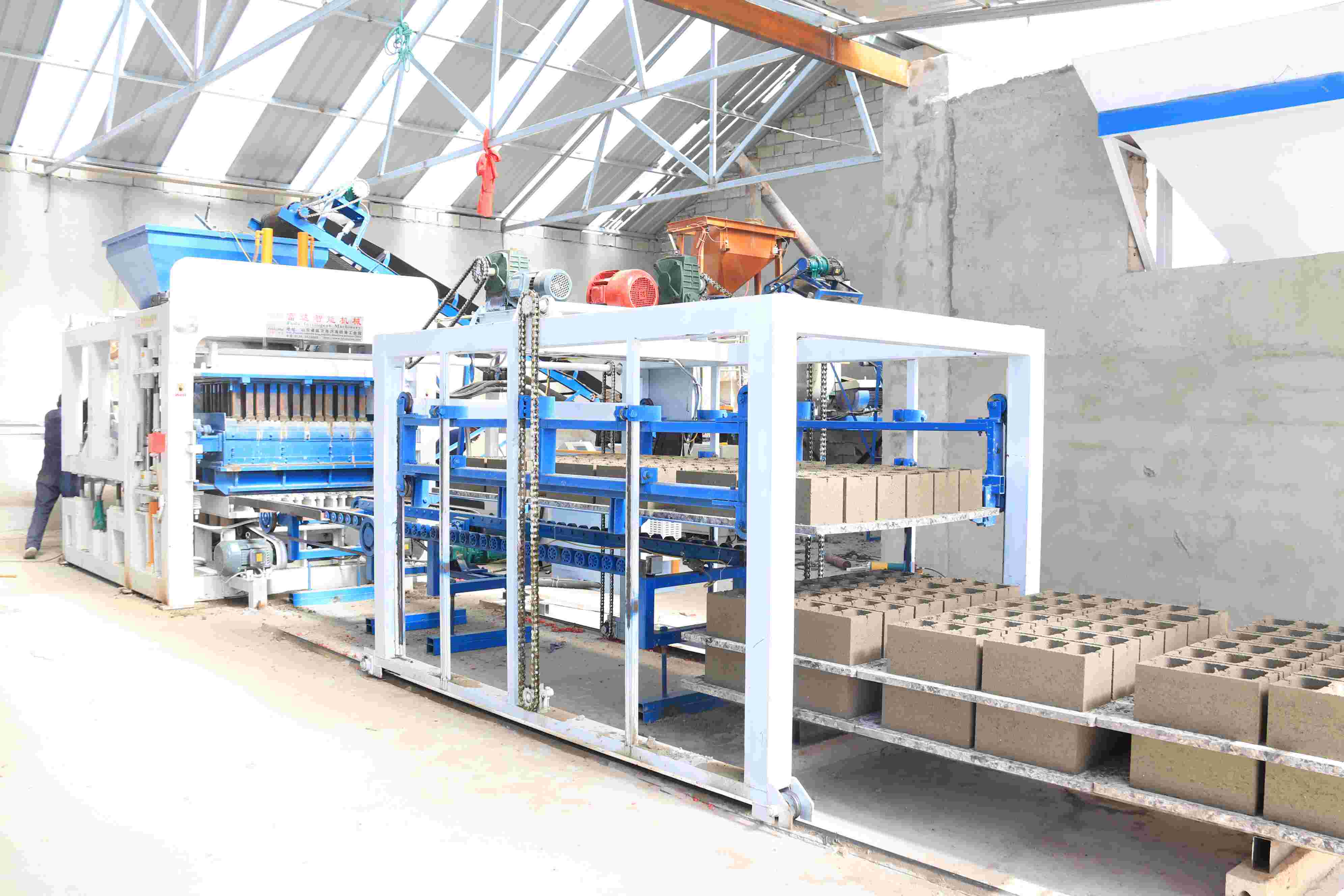 fully automatic brick making machinery