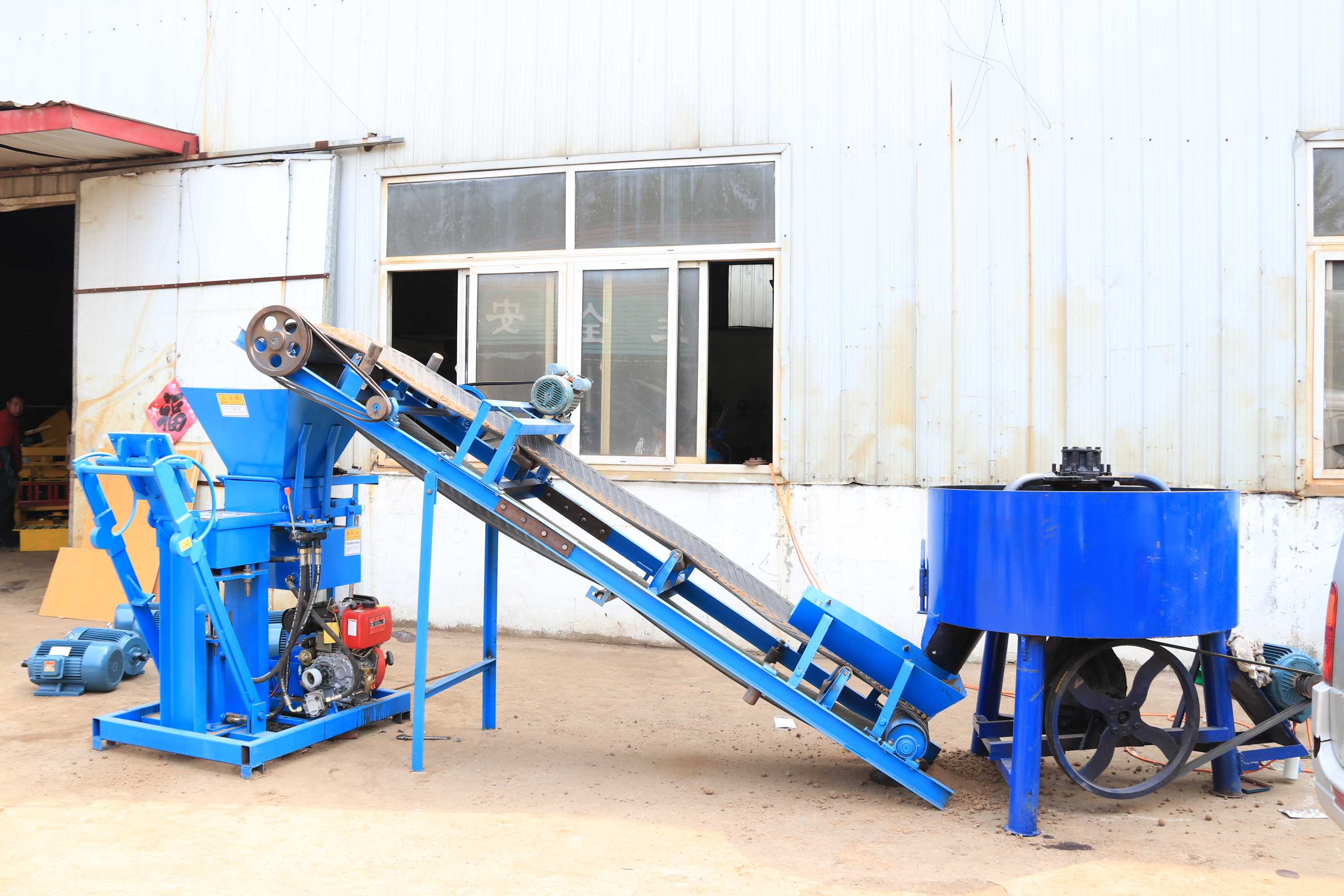 clay block making machine