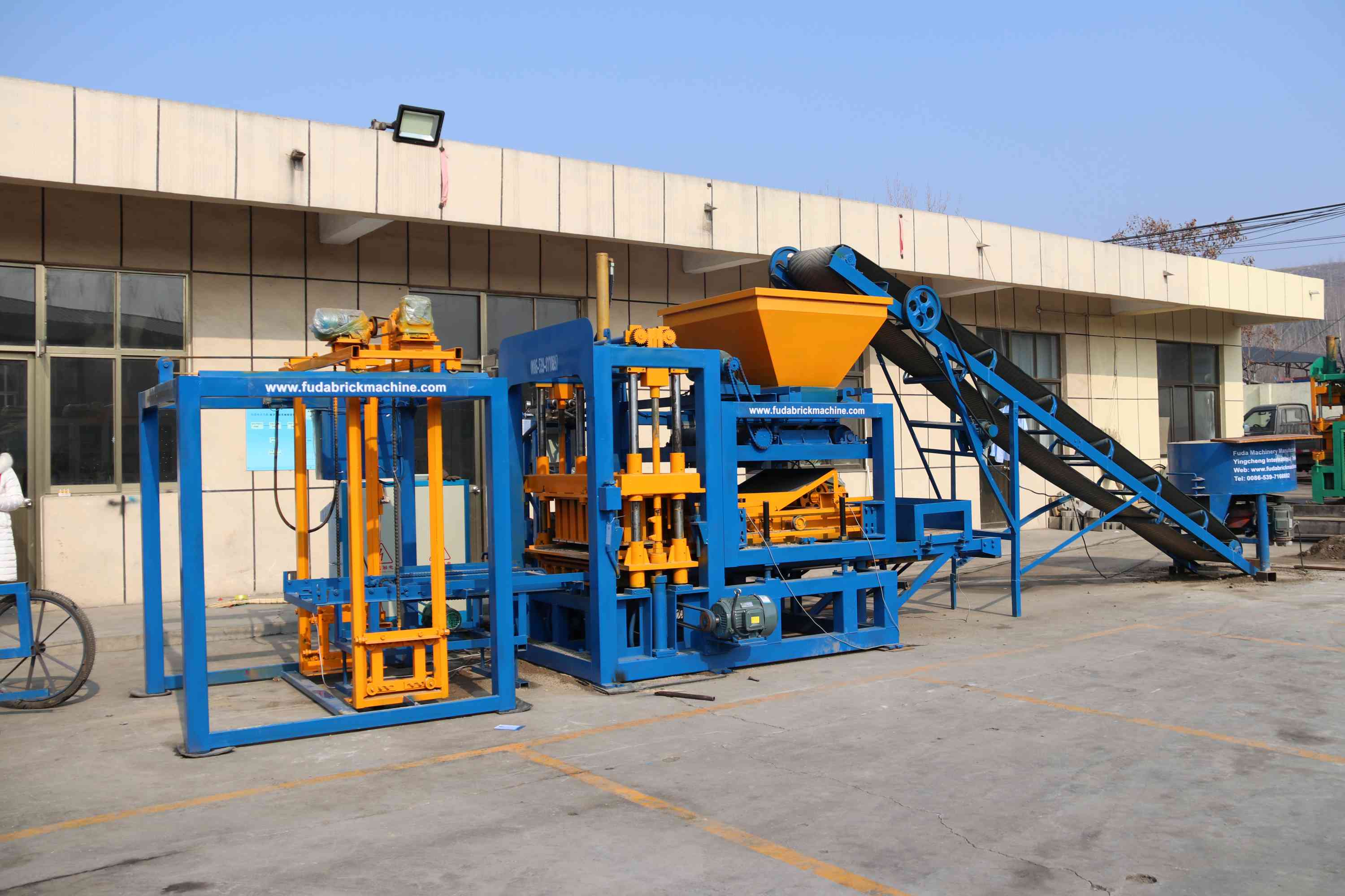 fully automatic brick making machinery