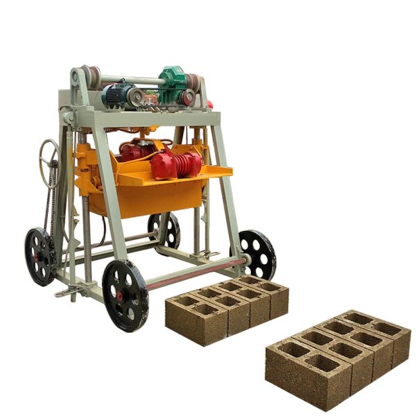 moving brick making machine 