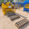 hollow cement interlock interlocking brick making machinery automatic car egg laying concrete block machine