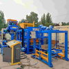 QT4-18 automatic concrete block molding machine paver interlock brick making machine for sale