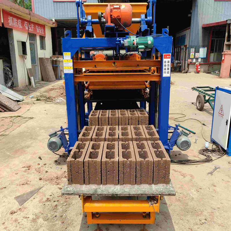 QT4-25 small solid brick making machine hollow blcok molding machine supplier in China