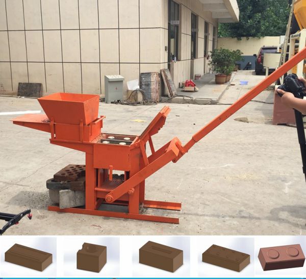 manual clay block making machine